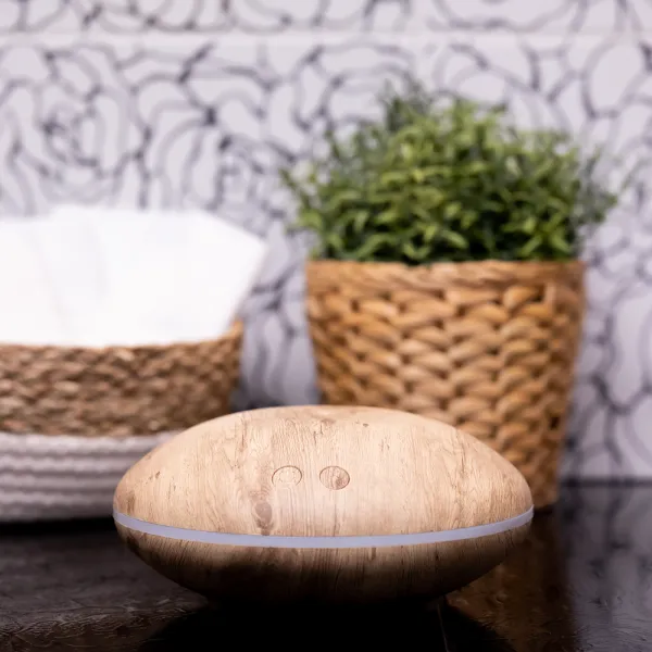 Zvlhčovač/difuzér, farba drevo, OLIO