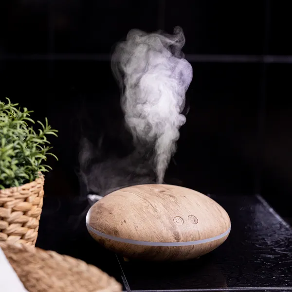 Zvlhčovač/difuzér, farba drevo, OLIO