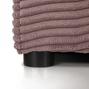 Extra priestranná pohovka, fialová/staroružová/béžová, GILEN BIG SOFA