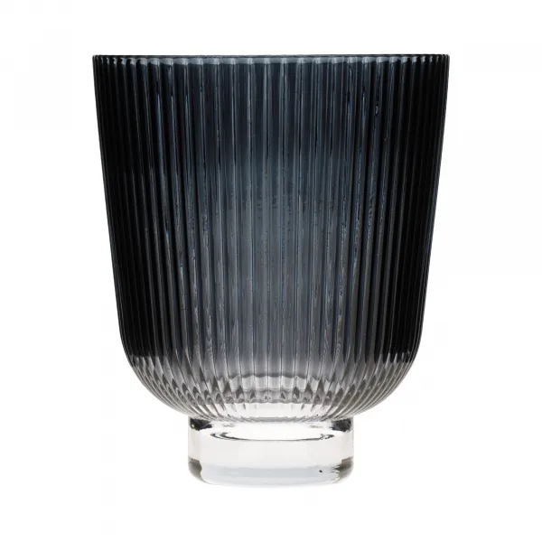 Svietniky v retro štýle, set 6 ks, 680 ml, číre/dymové sklo, EFRO