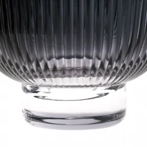 Svietniky v retro štýle, set 6 ks, 680 ml, číre/dymové sklo, EFRO