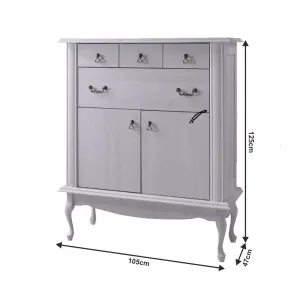 Komoda DA10, sosna biela, VILAR