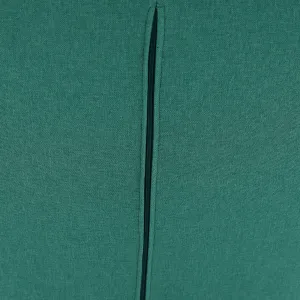 Jedálenská stolička, smaragdová Velvet látka/látka, CHIMENA
