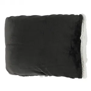 Obojstranná deka, sivá, 200x220, ANKEA TYP 3