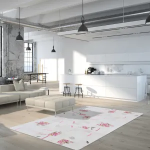 Koberec, vzor romantic, viacfarebný, 80x200, ADELINE