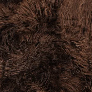 Kožušinová deka, hnedá, 150x170, EBONA TYP 3