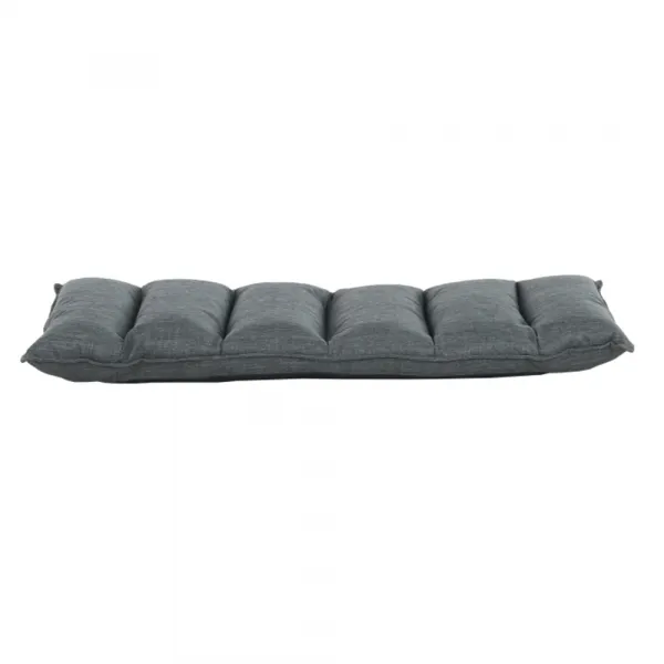 Relaxačné kreslo, látka sivá, LOTA NEW
