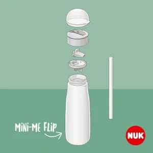 Detská fľaša NUK Mini-Me Flip 450 ml (12+ m.) green