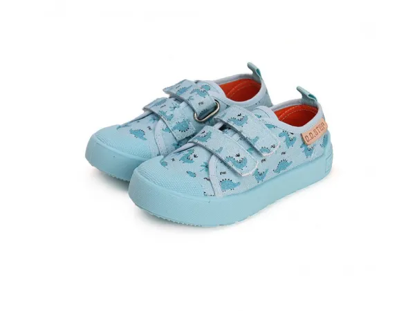 Plátené topánky D.D.Step  Blue Veľkosť nohy: 28