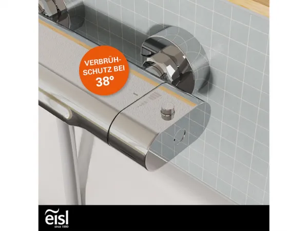 Eisl Termostatická sprchová/vaňová batéria Carneo (vaňová batéria chróm)