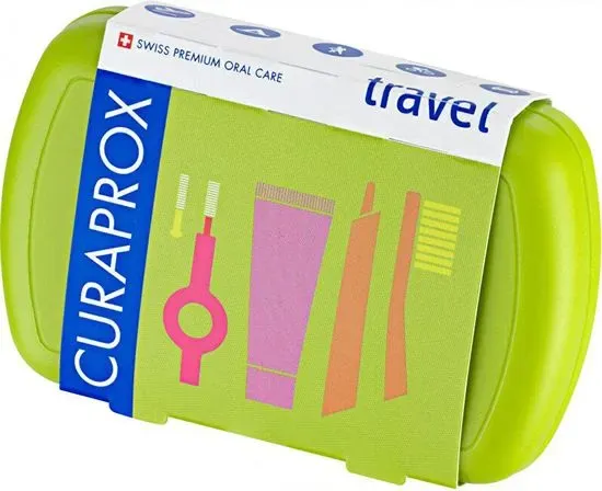 Curaprox Travel set zelený