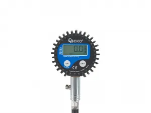 Geko Manometer digitálny na meranie tlaku pneu, 0-13,8 bar