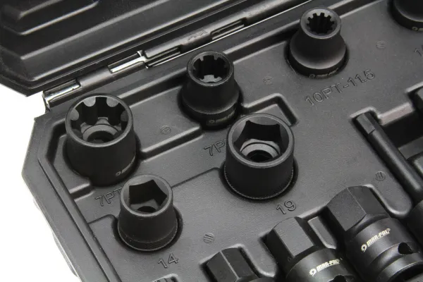 MARPOL Nástrčné kľúče na brzdové strmene 1/2" 16 dielna sada