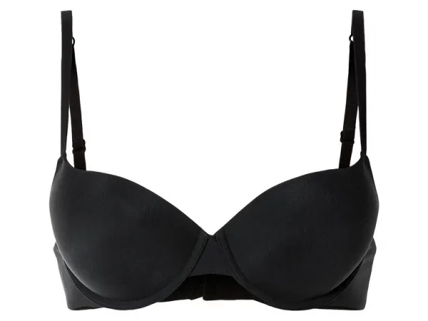 esmara® Dámska push-up podprsenka, 2 kusy (85D, čierna/biela)