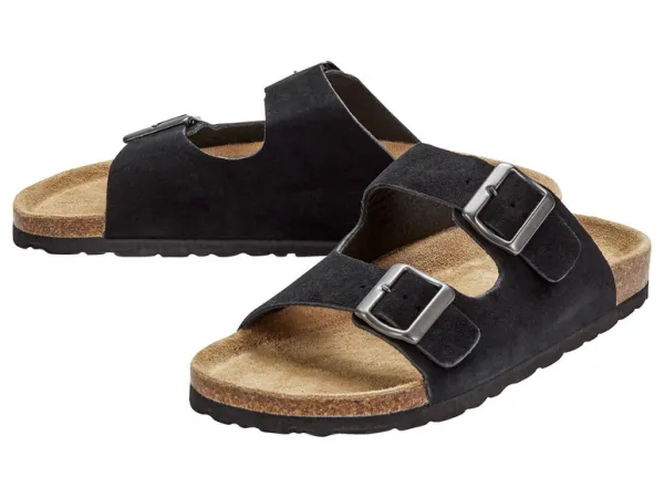 Livergy® Pánske šľapky (45, čierna)
