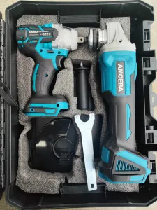 AMOEBA SET elektrického náradia vhodné pre batériu MAKITA 18V 2 x batérie , nabíjačka Batéria: 2ks batéria