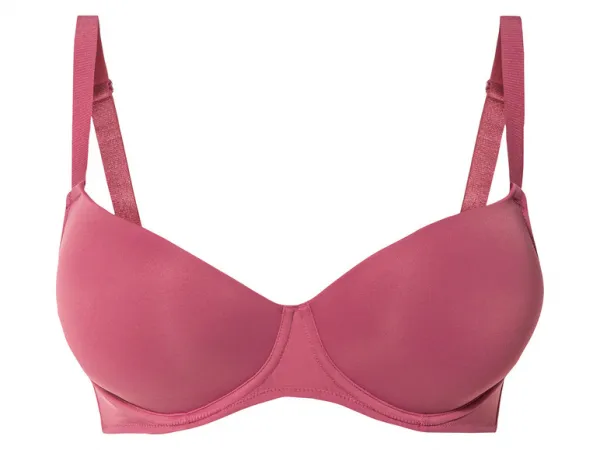 esmara® Dámska podprsenka Xxl, 2 kusy (85D, červená/bledoružová)