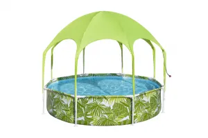 Detský záhradný bazén 244 cm x 51 cm Bestway 56432 Green