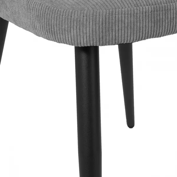 Wellhox Krosby Manšestrová stolička graphite