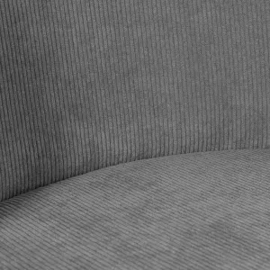 Wellhox Krosby Manšestrová stolička graphite