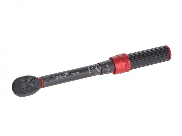 Momentový kľúč 1/4" 5-25Nm TVARDY