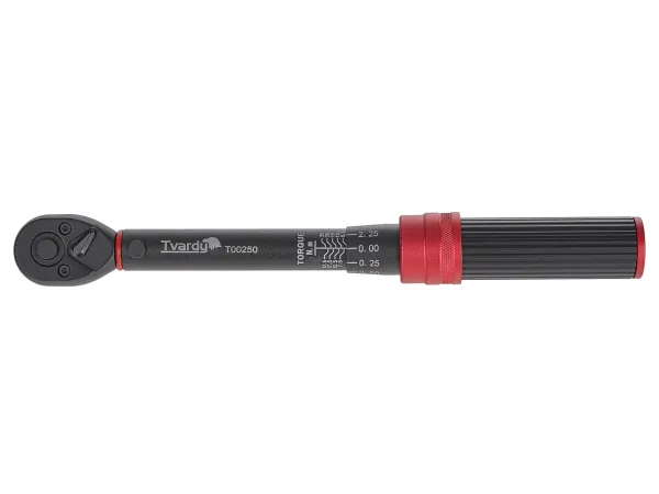 Momentový kľúč 1/4" 5-25Nm TVARDY