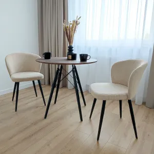 Wellhox KROSBY Manšestrové kreslo béžová