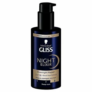 Gliss Overnight Repair nočný elixír na vlasy 100 ml