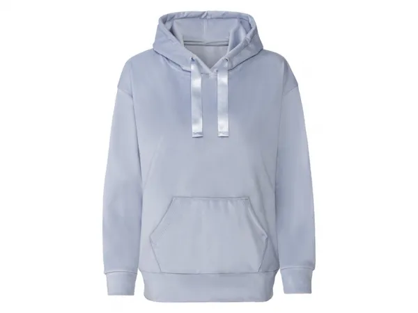 esmara® Dámska mikina s kapucňou (L (44/46), modrá)
