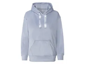 esmara® Dámska mikina s kapucňou (L (44/46), modrá)