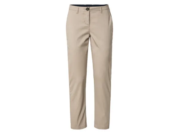 esmara® Dámske chino nohavice „Slim Fit“ (42, ťavia)