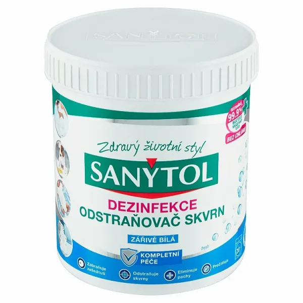 Sanytol Dezinfekčný prípravok na odstraňovanie škvŕn 450 g