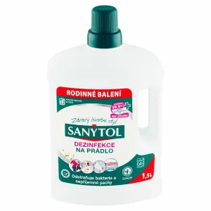 Sanytol Dezinfekcia na bielizeň biele kvety 15 l