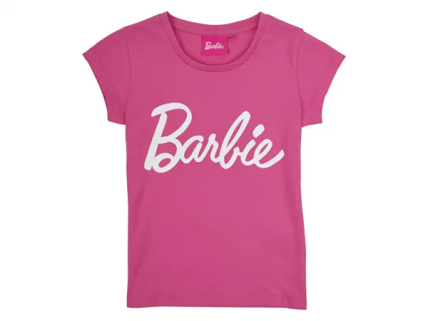 Barbie Dievčenské tričko (98/104, ružová)