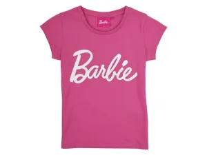 Barbie Dievčenské tričko (98/104, ružová)