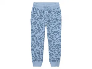 lupilu® Detské tepláky, 2 kusy (modrá/sivá, 122/128)