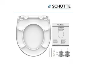 SCHÜTTE WC sedadlo pomalé zatváranie lesklé HAPPY ELEPHANT Duroplast