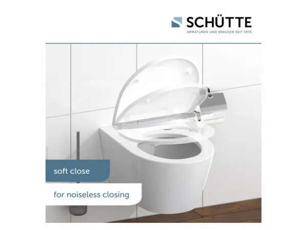 SCHÜTTE WC sedadlo pomalé zatváranie lesklé HAPPY ELEPHANT Duroplast