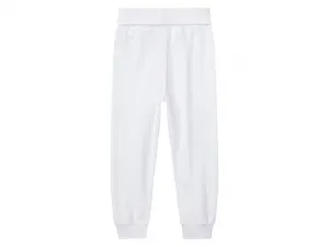 lupilu® Detské bavlnené tepláky pre bábätká Bio, 3 kusy (74/80, navy modrá/biela)