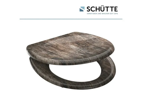 Schütte WC sedadlo z duroplastu (vzhľad dreva)