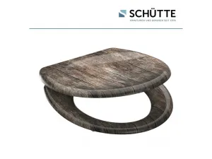 Schütte WC sedadlo z duroplastu (vzhľad dreva)