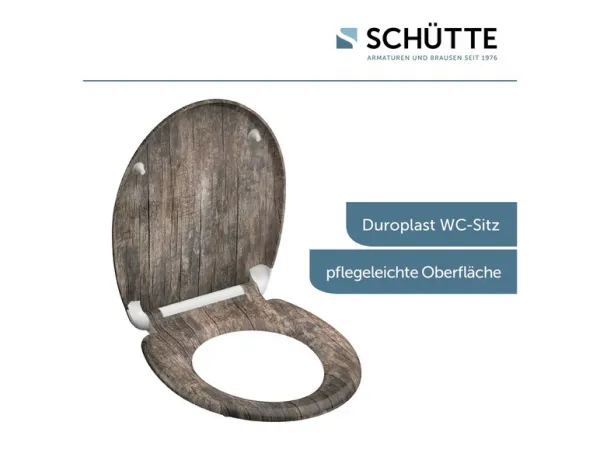 Schütte WC sedadlo z duroplastu (vzhľad dreva)