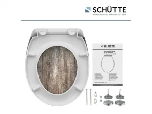 Schütte WC sedadlo z duroplastu (vzhľad dreva)