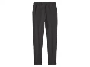 pepperts!® Dievčenské tepláky (122/128, čierna)