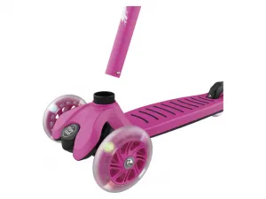 Playtive Detská kolobežka s LED kolieskami (bledoružová)