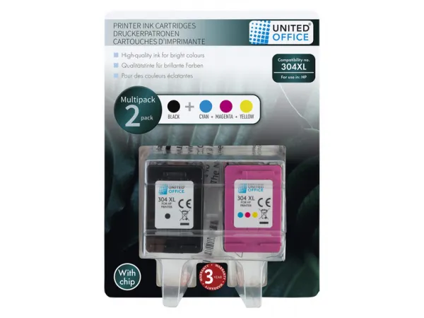 United Office® Náplne do tlačiarne HP Multipack