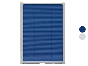 Livarno home Tepelnoizolačná plisovaná žalúzia na strešné okná Velux, 49,3 x 94 – 116 cm