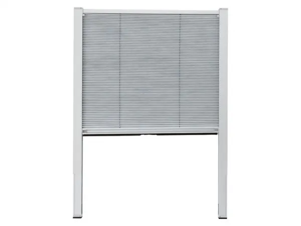 Livarno home Tepelnoizolačná plisovaná žalúzia na strešné okná Velux, 97,4 x 75 – 118 cm (biela)