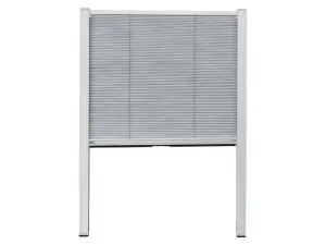 Livarno home Tepelnoizolačná plisovaná žalúzia na strešné okná Velux, 97,4 x 75 – 118 cm (biela)