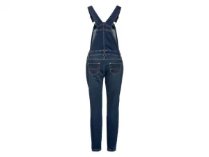 esmara® Dámske tehotenské nohavice na traky „Skinny fit“ (42, tmavomodrá)